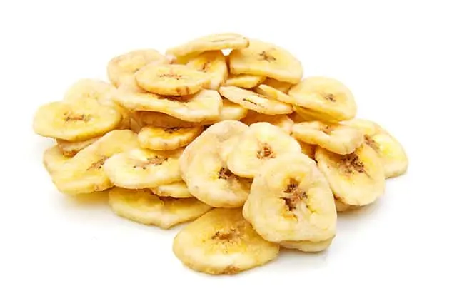 Dehydrated Banana Pieces